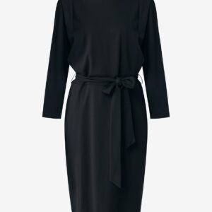 Φόρεμα with boat neckline MF006302043W Deep Black