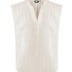 VIOLET Satin top Creamy White | MF006100351W