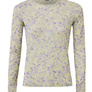 TOPS DITSY FLOWER MESH Lavender Purple | MF007701151W