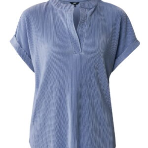 Top with stand collar Mid Blue | MF007703451W